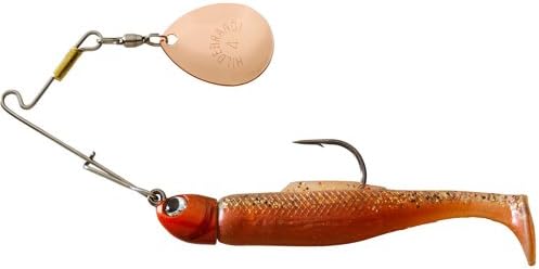 Hilderbrandt Drum Roller Spinnerbait, New Penny, 4 Colorado Blade