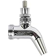 Intertap D1210 Forward Sealing Beer Faucet (Stainless Steel),Small