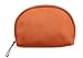 Admirable Idea Small Portable Cosmetic Travel Bag,Women Girls Handy Cosmetic Pouch,Travel Organizer Case Makeup Bag - Orange