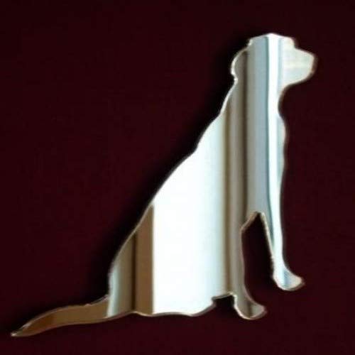 Sendmeamirror Dog Mirror - Labrador 12cm x 10 cm