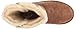 BEARPAW Girl's Lauren Youth Fashion Boot, Hickory, 2 M US Big Kid