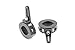 Rough Country Adjustable LED Light Clamps for 1.65-2
