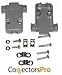 Pc Accessories - Connectors Pro Gray Plastic Hoods for DB9 / HD15 Connectors Short Screws, Individually Bagged, 50 Pack