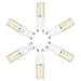 G9 LED Light Bulb 5W(40W Halogen Bulb Equivalent) 400LM G9 Bi-Pin Base, Non-dimmable AC 110-130V LED Bulbs for Home Lighting,6 Pack (Warm White) primary