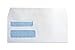 Self Seal Double Window Security Envelopes (#10 - Box of 500), for Invoices, Statements and Legal Documents (4 1/8