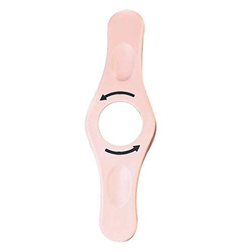 Puyujin 4 IN 1 Bottle Opener Jar Can Kitchen Manual Opener Tool Multi functional (Pink)