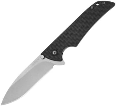 Kershaw Skyline, Black GFN Handle, Bead Blast Plain