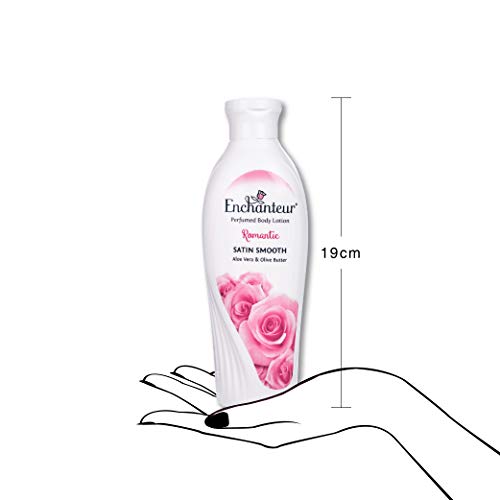 Enchanteur Romantic Perfumed Body Lotion with Aloe Vera & Olive Butter for Satin Smooth Skin| | Non-Greasy Formula| Water-Based Lotion| Floral French Fragrance | 250ml 6 Enchanteur Romantic Perfumed Body Lotion with Aloe Vera & Olive Butter for Satin Smooth Skin| | Non-Greasy Formula| Water-Based Lotion| Floral French Fragrance | 250ml - Image 6