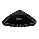 Broadlink 2018 New RM33 RM Pro+ WiFi Smart Home Hub, IR RF All in One Automation Learning Universal Remote Control Compatible for Apple Android Smartphone (RM33 RM Pro+)