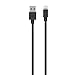 Belkin Lightning to USB Cable - MFi-Certified iPhone Lightning Cable for iPhone XS, XS Max, XR, X, 8/8 Plus and more (9.8ft/3m), Black