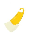 MXY Kitchen Silicone Spatula For Dirty Fry Pan Dish Pot Washing Scraper Cleaning Brush Pack Of 1 PC