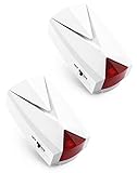QWORK Power Failure Alarm, 2 Pack, 118 db Loud