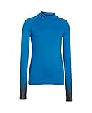 Under Armour Boys' UA ColdGear Armour Branded Fitted Mock