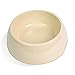 Martha Stewart Melamine Stainless Steel Pet Bowl Set with Lid, Ivory, 5 fl. oz.