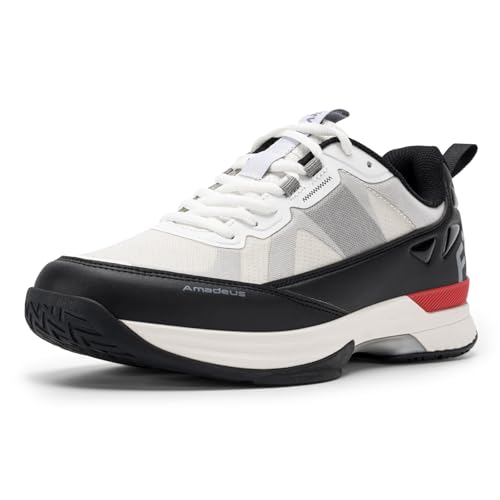 FitVille Men's Wide Tennis Shoes for Pickleball, TPU Stability & Court Grip at Amazon