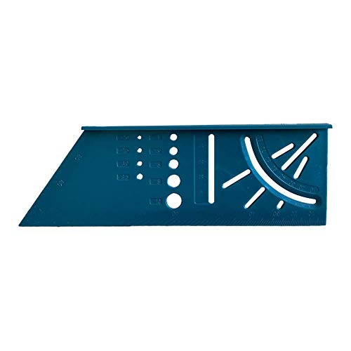 Woodworking Scribe 3D Mitre Angle Measuring Ruler,Woodworking 3D Mitre Angle Measuring Square Size Measure Tool with Gauge & Ruler (1pcs) - Thumbnail 5