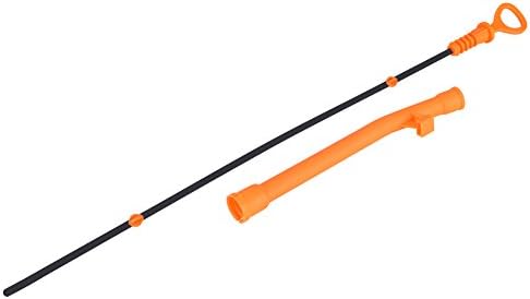 エンジンオイルレベルゲージ 交換用オイルレベルゲージ チューブ付き 車用 液面計測 6a 115 611 Q 06aq B 耐腐食 精確 56cm