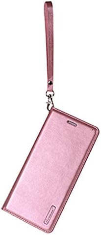 Hanman apple mobile phone holder protective cover new phone shell leather case for iphone7plus (5.5 inches) (several styles optional) (Rose gold)