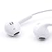 Ofuca 2PACK Premium Earphones/Earbuds/Headphones with Stereo Mic&Remote Control for iPhone iPad iPod Samsung Galaxy and More Android Smartphones (2Pack White)