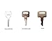 27 Keys Set Construction Equipment Master Keys Set-Ignition Key Ring for Heavy Machines