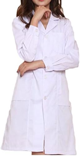 EKU FASHION EKU Womens Classic Hospital Physician Chemistry Jackets Lab Coats