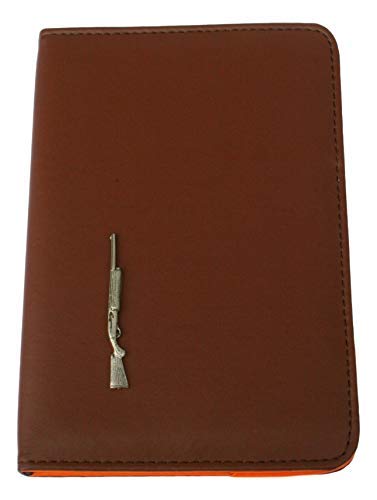 Gamekeepers Cottage gifts Auto Shotgun Design Shotgun/Firearms Licence Certificate Holder Brown