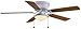 Hampton Bay Hugger 52 in. White Ceiling Fan With Light