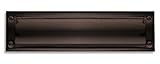 Baldwin 0014.112 Hinged Package Size Letter Box Plate, Venetian Bronze