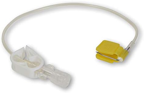 5025-3/4” 20G Right Angle Huber Needle with 8” Extension Set (1 Doz, Non-sterile)