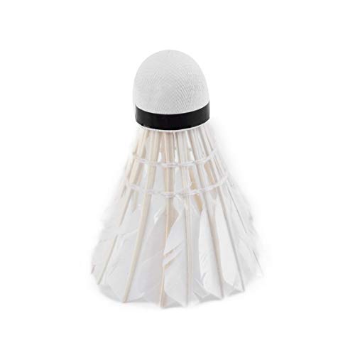 5pcs Goose Feather Shuttlecock Bird White Badminton Ball Game Sport Training Hot CH