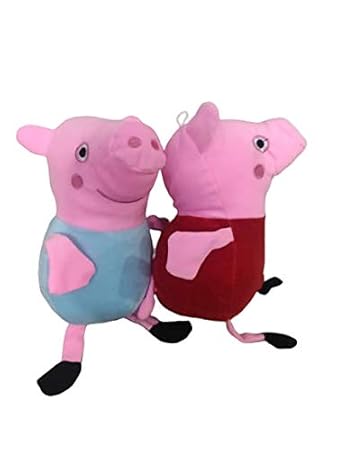 peppa pig soft toy set