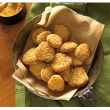 Harvest Creations Sweet and Spicy Breaded Pickle Chips, 2.5 Pound -- 4 per case.