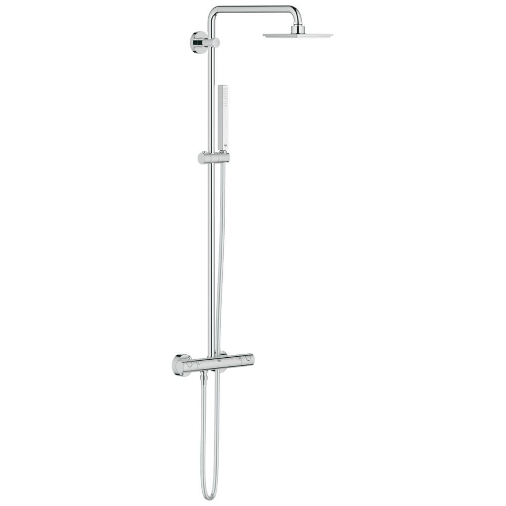 GROHE Euphoria System Shower System with Thermostatic Mixer for Wall Mounting Chrome 27932000