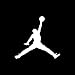 Basketball Jordan small 3" Tall vinyl window decal sticker
