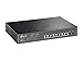 TP-Link Jetstream 8 Port Gigabit Poe Switch | Smart Managed | 8 Gigabit Poe+ Port + 2 SFP, 116W | Up to 512 Vlan | 8K Mac Table | L2/L3/L4 Qos | Link Aggregation(T1500G-10Mps) primary