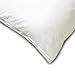 National Allergy Premium 100% Cotton Zippered Body Pillow Protector - 20 x 60 - White - 300 Thread Count - Hypoallergenic Pillowcase with Zipper - Breathable Encasement Cover