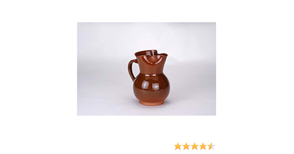JARRA VINO COCINA TRADICIONAL 0. 5LT JV-3 BARRO : Amazon.es ...