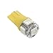 Partsam T10 LED Light Bulbs 10pcs 5-5050-SMD T10 194 LED Bulbs top roof cab Marker Light Compatible with Dodge ram// //Hummer RV Pickup Trucks