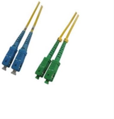 MicroConnect SC/APC-SC/UPC 5M 9/125 SINGELMODE DUPLEX OS1 LSZH, FIB821