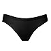 SEEKAY Womens Seamless Thongs Invisible Soft Ice Silk Panty No Show Underwear Pack of 4