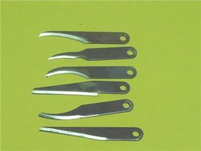 SET OF 6 SMALL BLADES