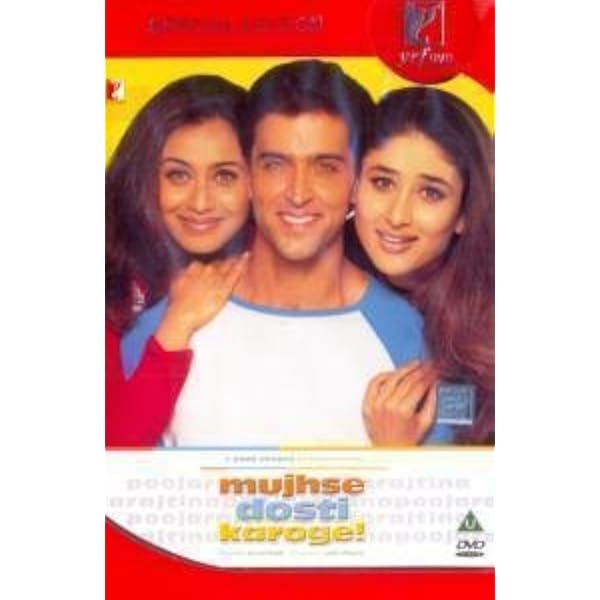 Amazon Com Mujhse Dosti Karoge Special Edition Rani Mukerji Hrithik Roshan Kareena Kapoor Uday Chopra Satish Shah Kunal Kohli Movies Tv