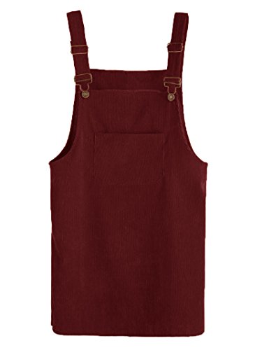 Makemechic women s bid strap pocket dungaree mini overa…