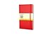Moleskine Classic Notebook, Large, Squared, Red, Hard Cover (5 x 8.25)