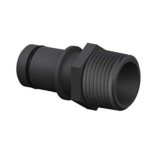 Qwik-Loc Flow-Rite 3/4" NPT Hose Barb Adaptor MA-029 Livewell Plumbing Fitting