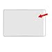 StoreSMART® - Business Card Holders - Non-Adhesive - Vinyl Plastic - Open Short Side - 10 Pack - PE222S-10