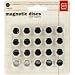 Bulk Buy: Basic Grey Magnetic Snaps 20/Pkg Small (2-Pack)