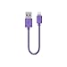 Belkin Apple Certified MIXIT Lightning to USB Cable, 6 Inches (Purple)