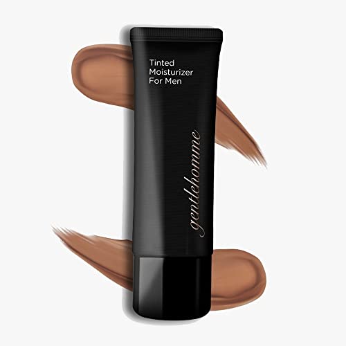 Mens Tinted Moisturizer by Gentlehomme 7in1 CC Cream for Men, All Day NaturalLooking Tan