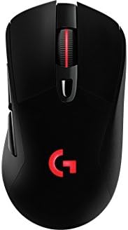 Logitech G703 LIGHTSPEED Wireless Gaming Mouse, 12000 DPI, RGB, Lightweight, 6 Programmable Buttons, On-Board Memory, Long Battery Life, PC / Mac - Black - Image 3